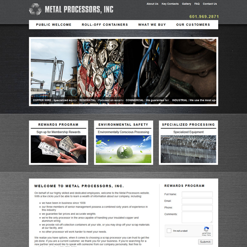 METAL PROCESSORS