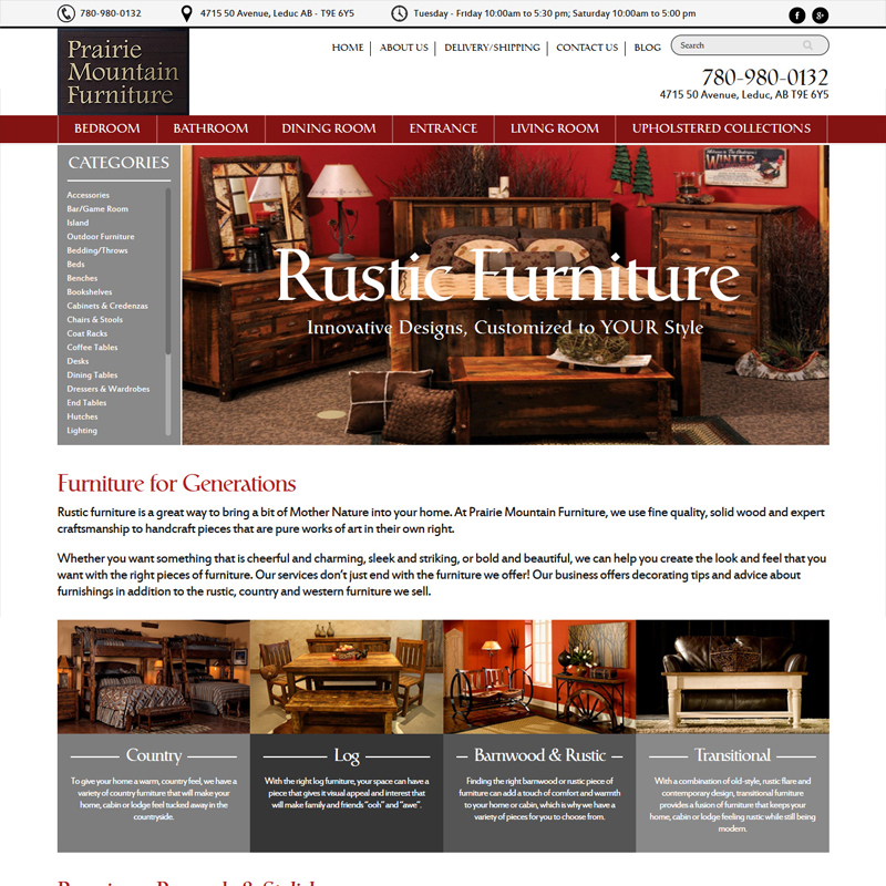 Prairie Mountain Furniture